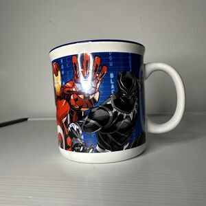 Marvel Avengers Ceramic Mug - Iron Man, Hulk, Black Panther, Captain America